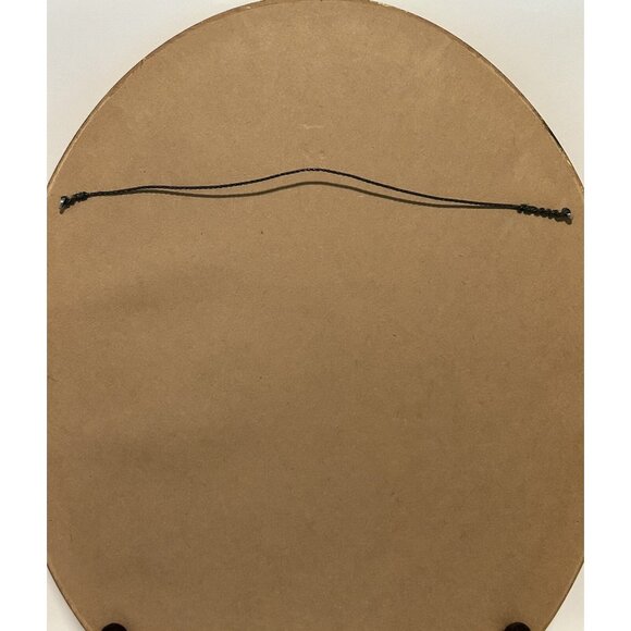 Jan Hagara Oval Frame Matted Art Girl & Doll Romantic Victoriana ‘77 Cottagecore - Picture 9 of 16